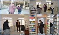 بازدید دکتر زینی وند از طرح های عمرانی حوزه بهداشت  روستای گلزار